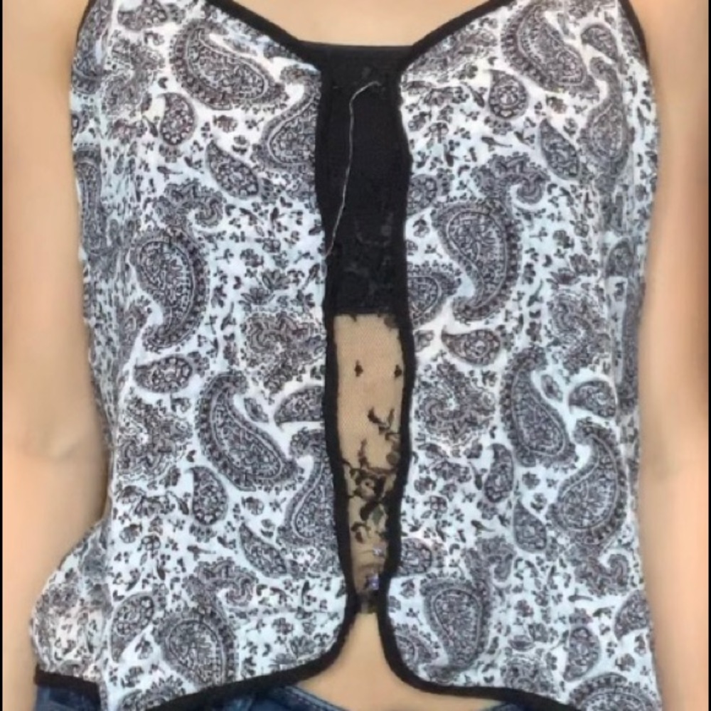 Spaghetti strap blouse